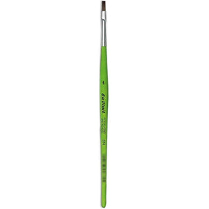 Hobby and School Green Painting Brush Flat