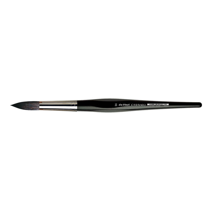 Da Vinci Casaneo Synthetic Squirrel Watercolor Brush Flat Size 24