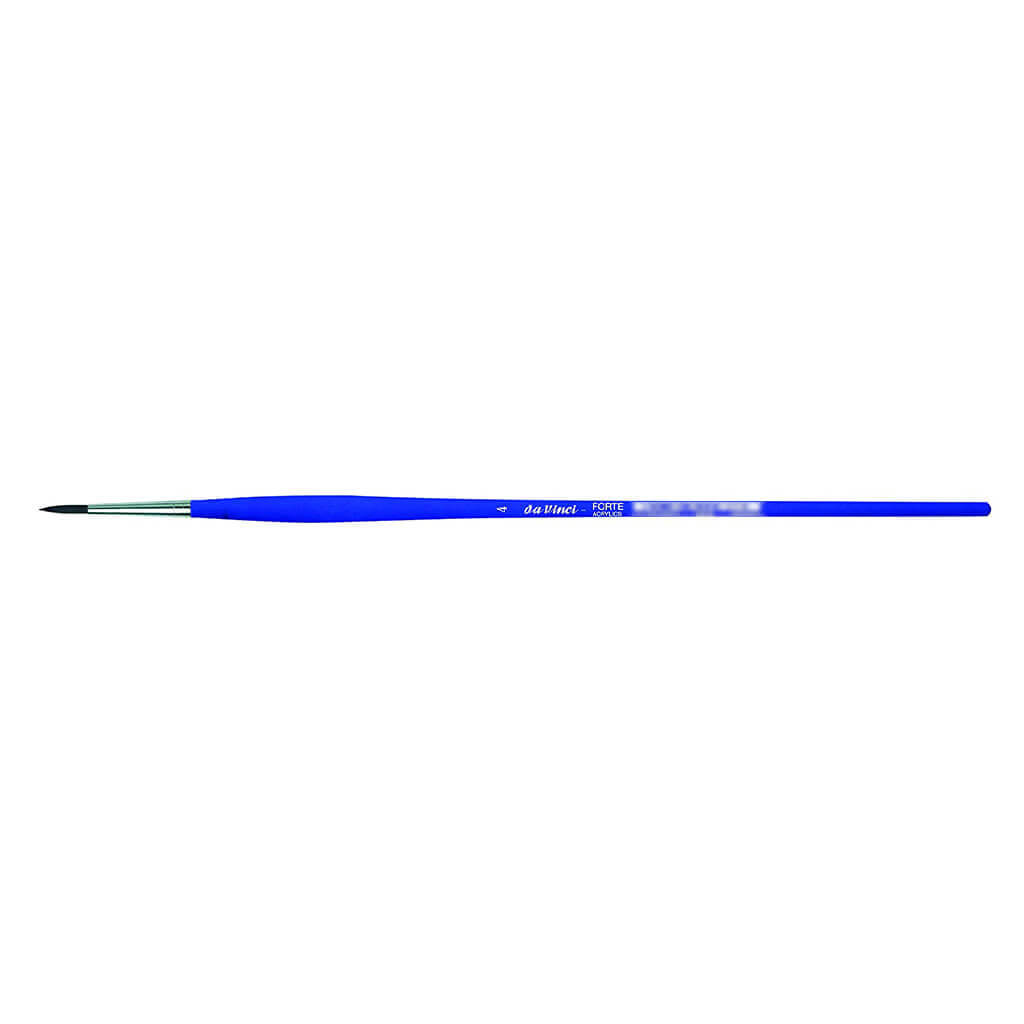 Strong Brush Acrylics Series 8630 Round Long Handle Size 4