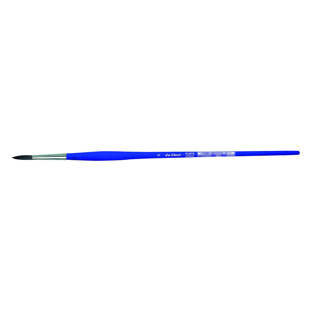 Strong Brush Acrylics Series 8630 Round Long Handle Size 8
