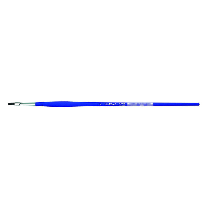 Strong Brush Acrylics Series 8640 Flat Handle Size 4