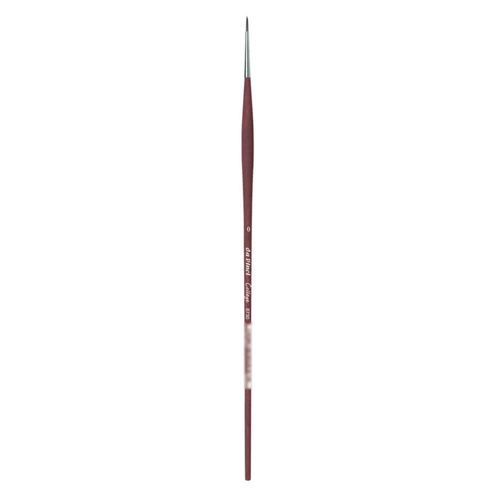 Da Vinci College Synthetic Brush Round Long Handle Size 0