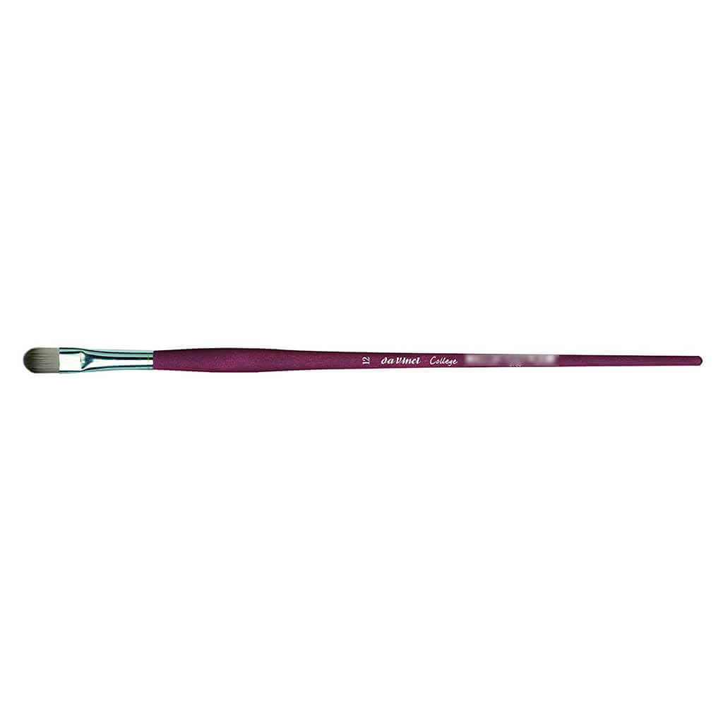 Da Vinci College Synthetic Brush Filbert Long Handle Size12