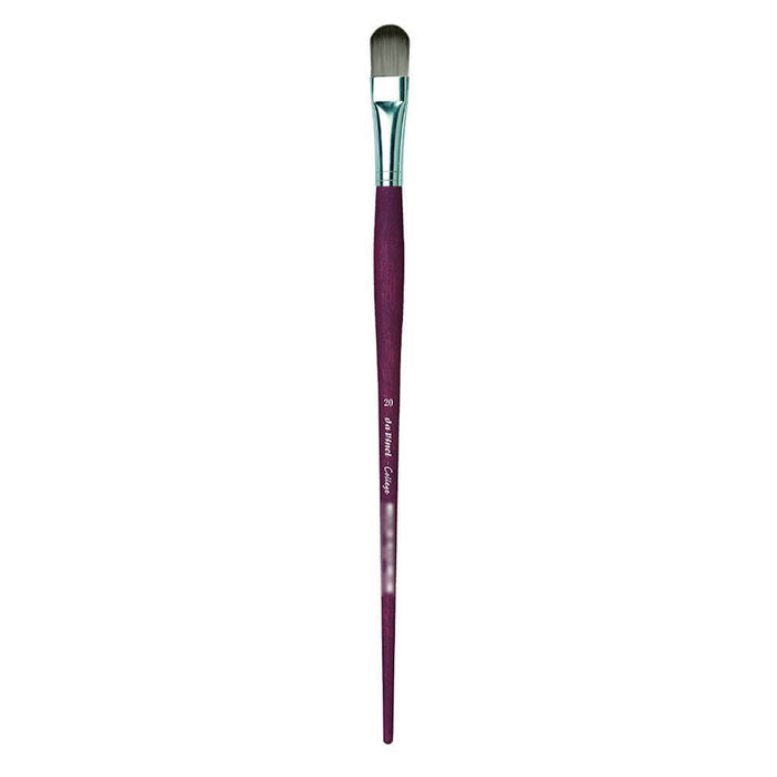 Da Vinci College Synthetic Brush Filbert Long Handle Size20