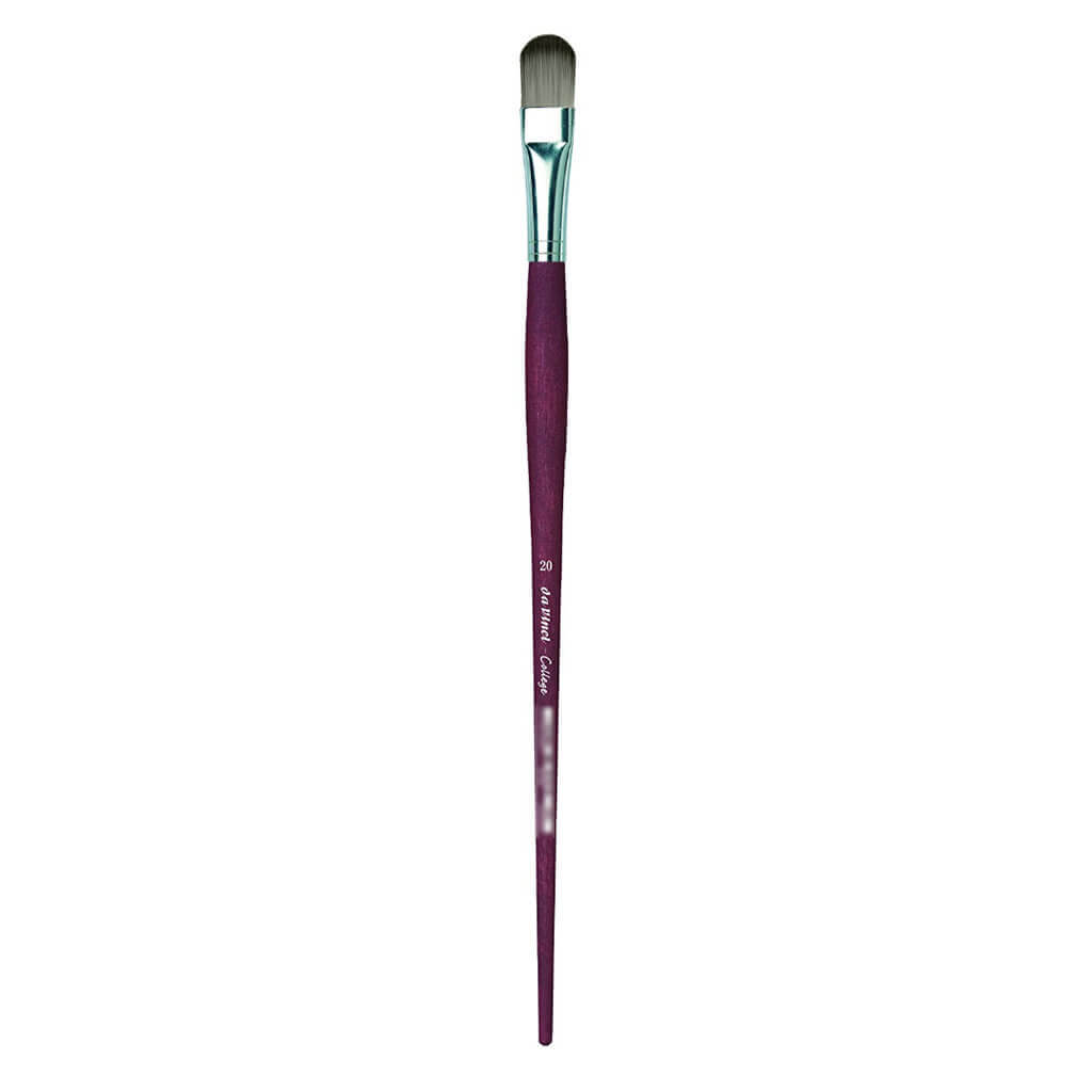 Da Vinci College Synthetic Brush Filbert Long Handle Size20
