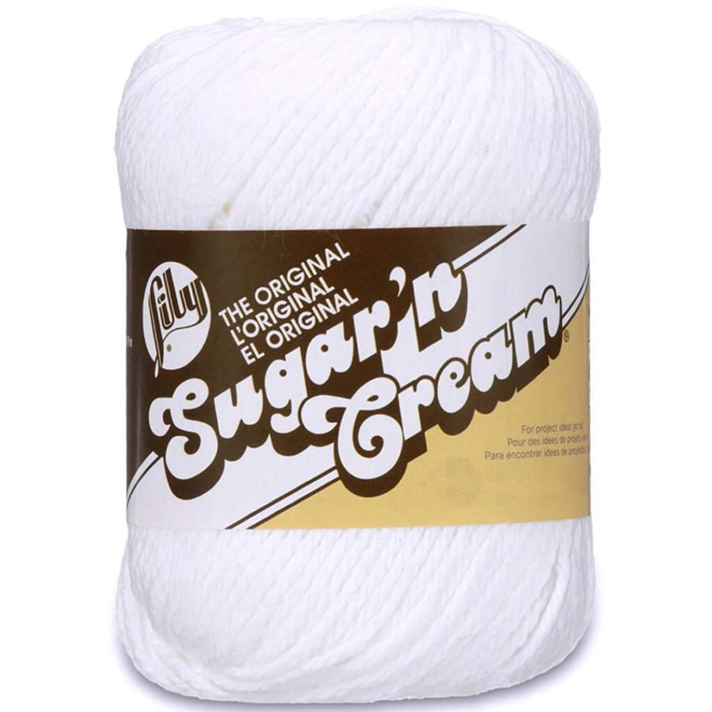 Sugar'n Cream Yarn Super Size Solid 4oz