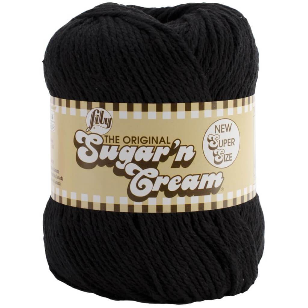 Sugar'n Cream Yarn Super Size Solid 4oz