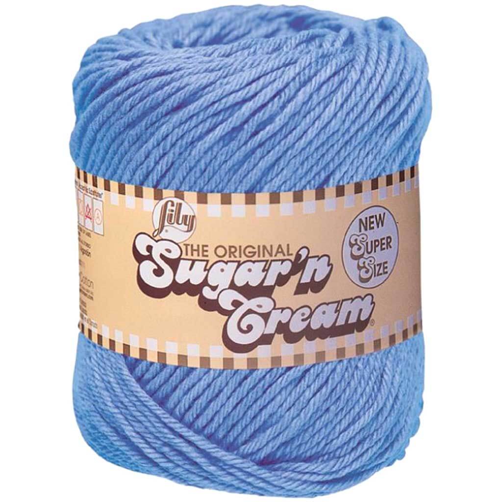 Sugar'n Cream Yarn Super Size Solid 4oz