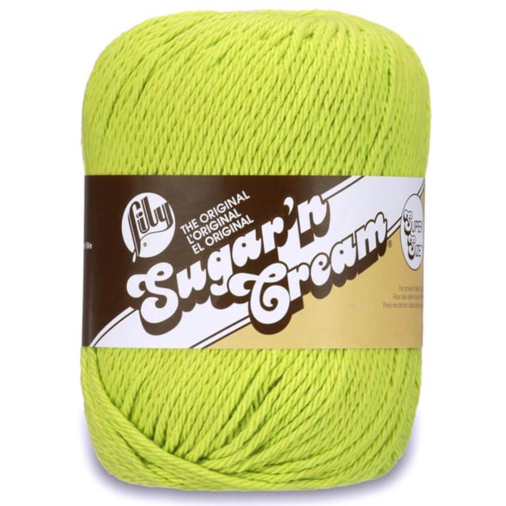 Sugar'n Cream Yarn Super Size Solid 4oz