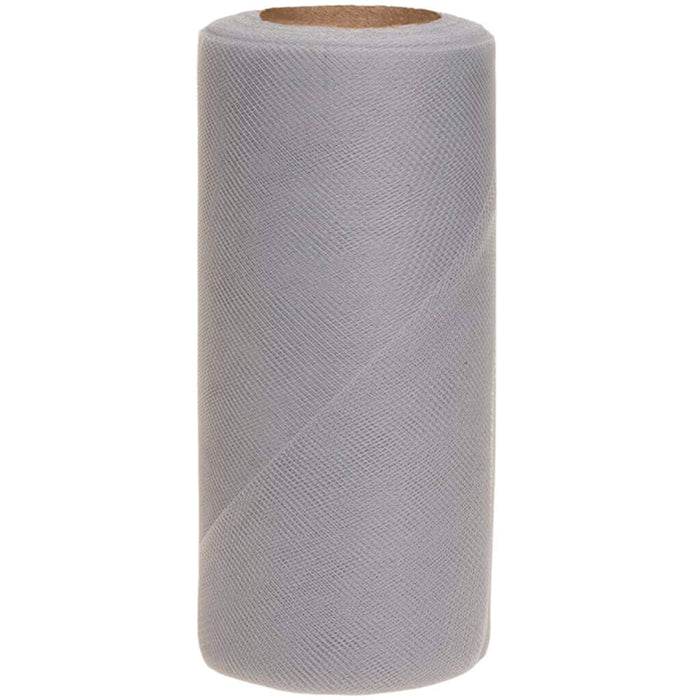 Falk Tulle 6in x 25yd Charcoal
