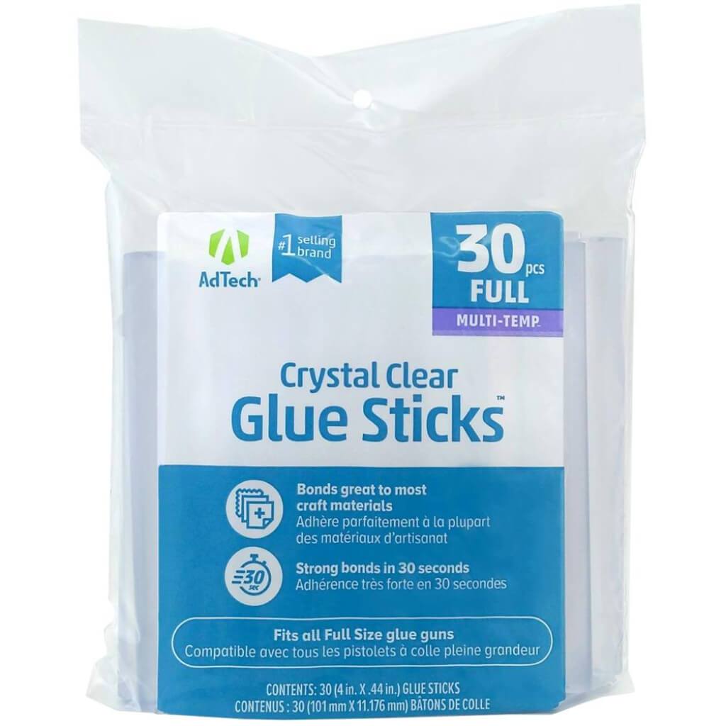 Multi-Temp Glue Sticks 7/16in x 4in 30pc