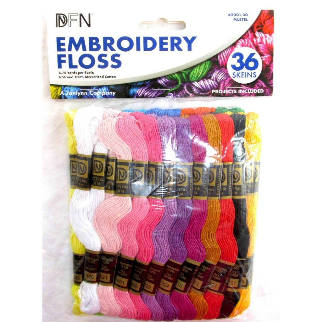 FLOSS PASTEL STD6 