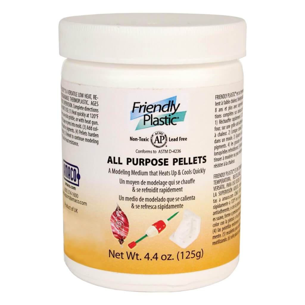 Friendly Plastic All Purpose Pellets 4.4 oz