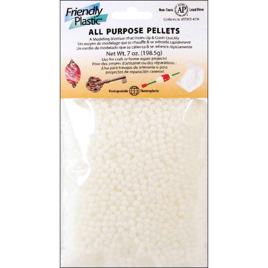 Friendly Plastic Pellets 7oz Ivory