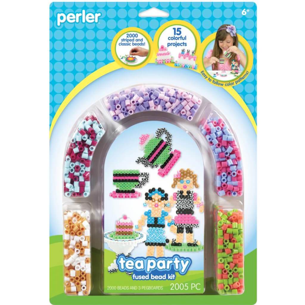 Perler Fused Bead Kit Tea Party