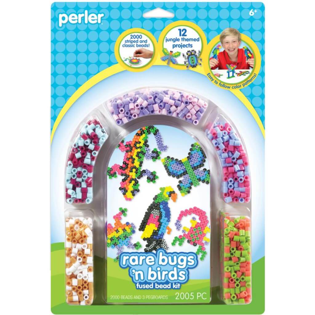 Perler Fused Bead Kit Rainbow Pony Frames