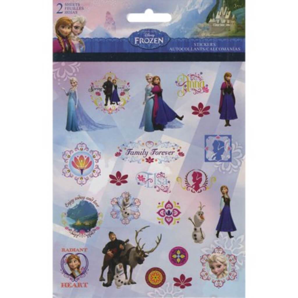 Sandylion Disney Stickers Frozen 2pc