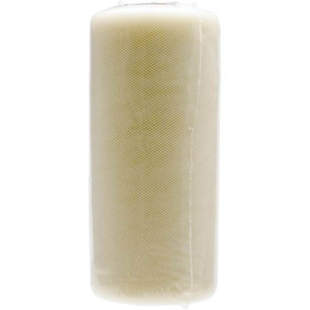 Tulle 6in x 25yd Spool Ivory