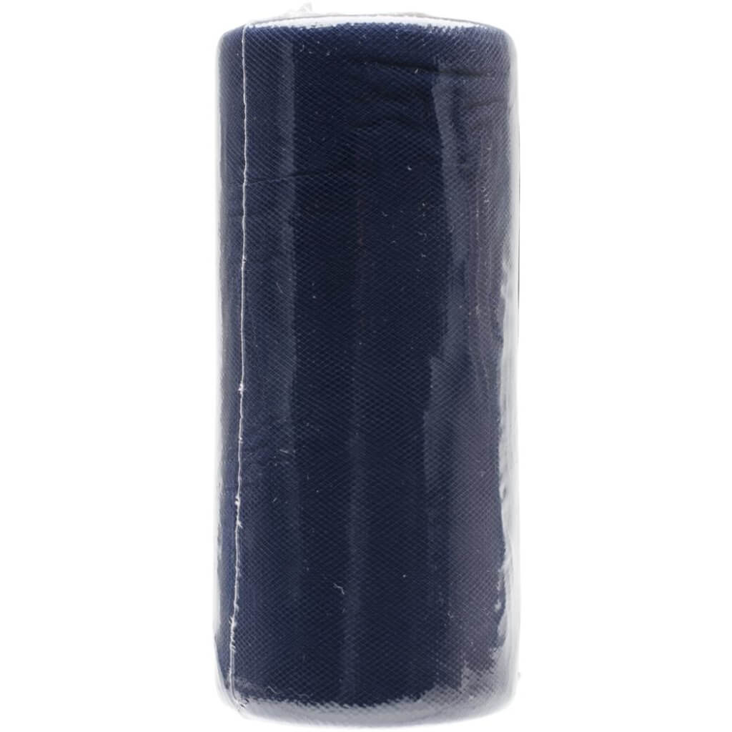 Falk Tulle 6in x 25yd Navy