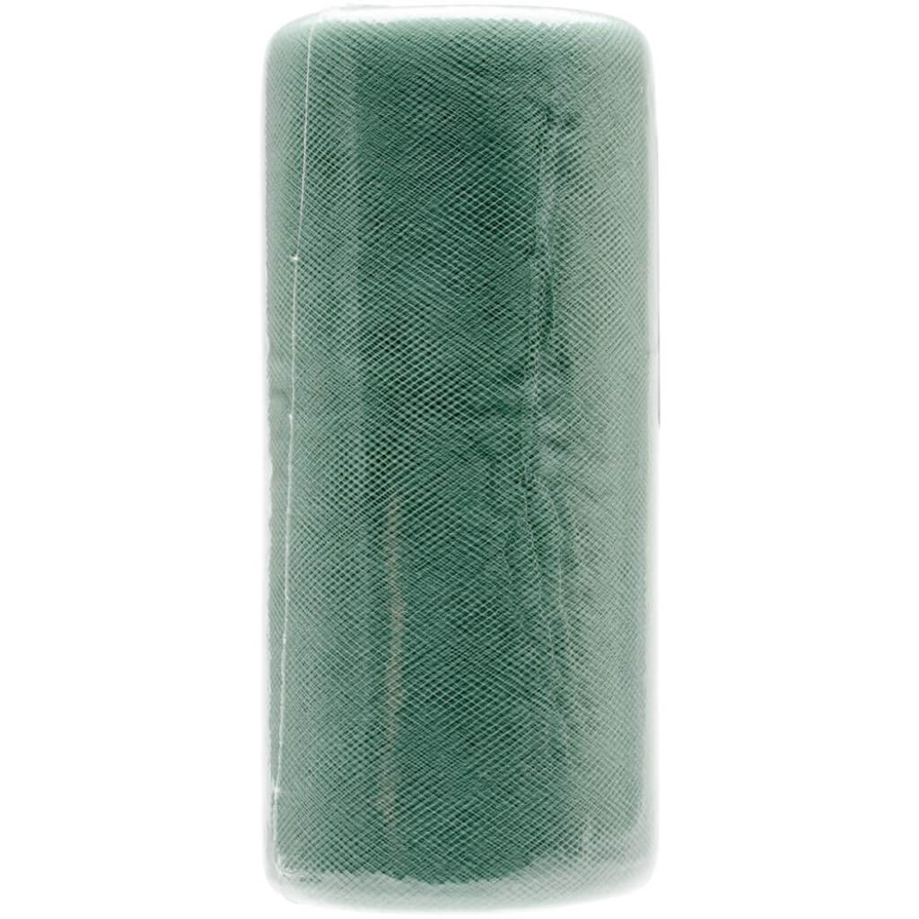 Falk Tulle 6in x 25yd Hunter Green