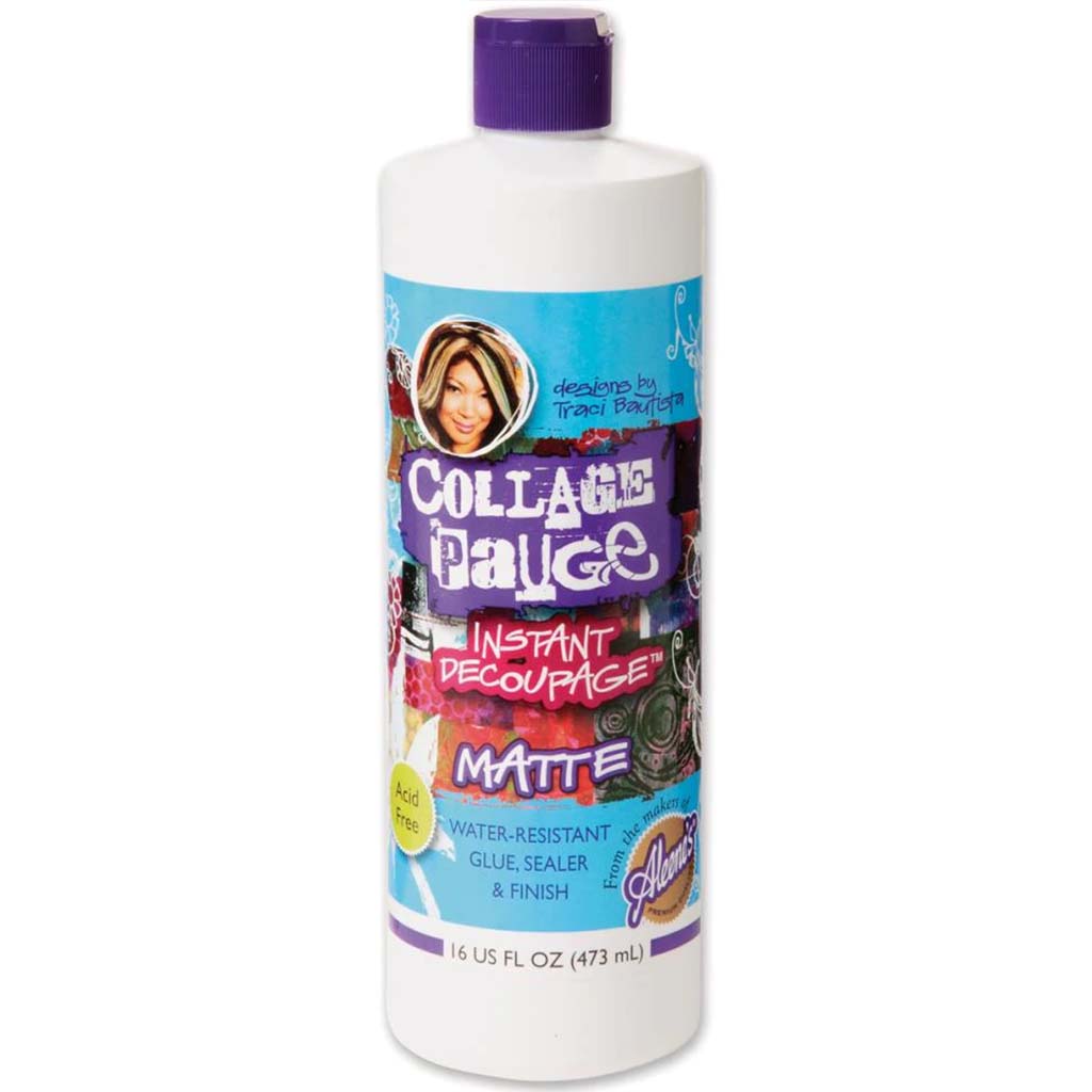 COLLAGE PAUGE INSTANT DECOUPAGE MATTE 16OZ