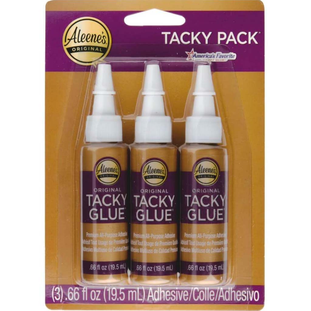 Aleene&#39;s Try Me Size Original Tacky Packs .66oz 3pcs