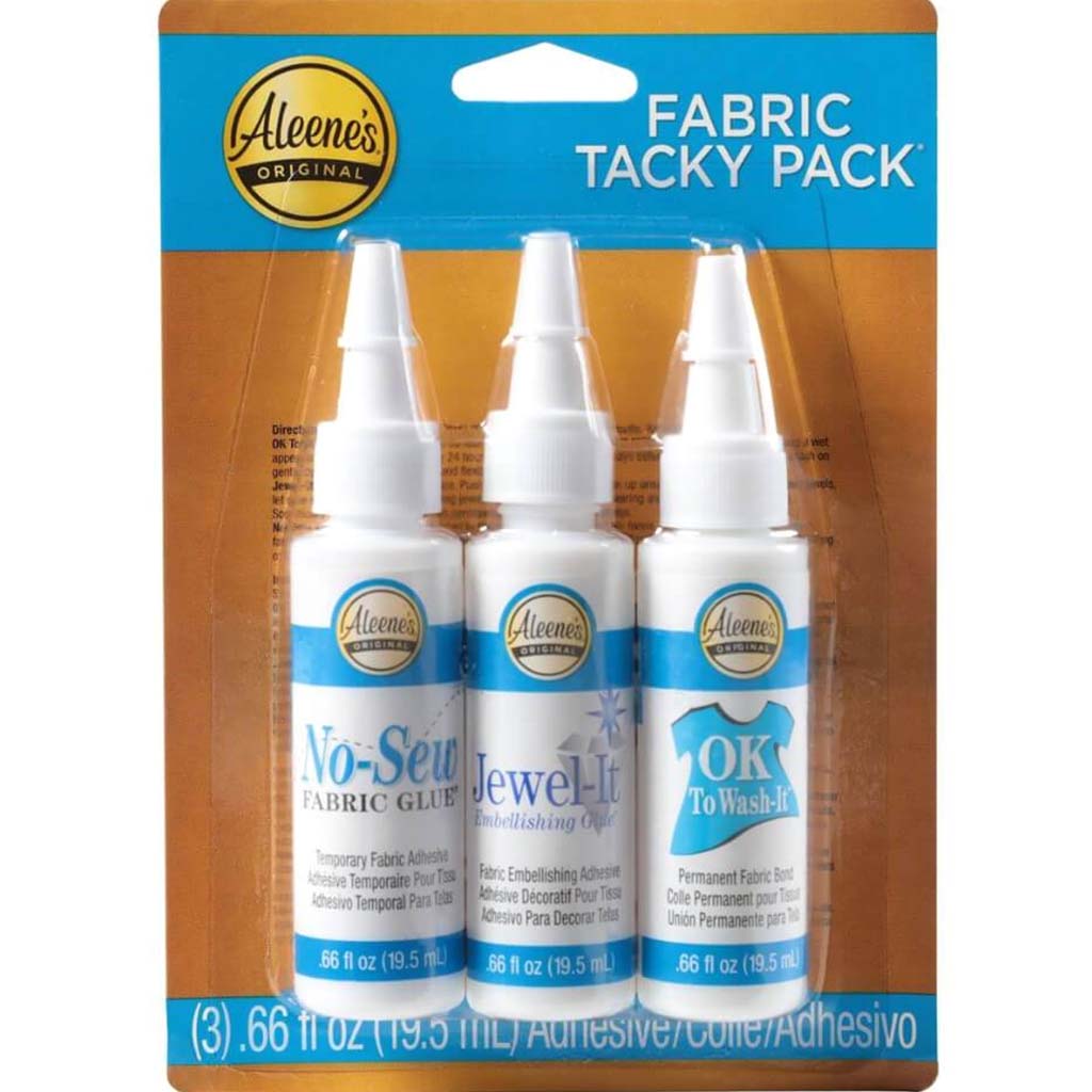 Aleene's Try Me Size Fabric Tacky .66oz 3pcs