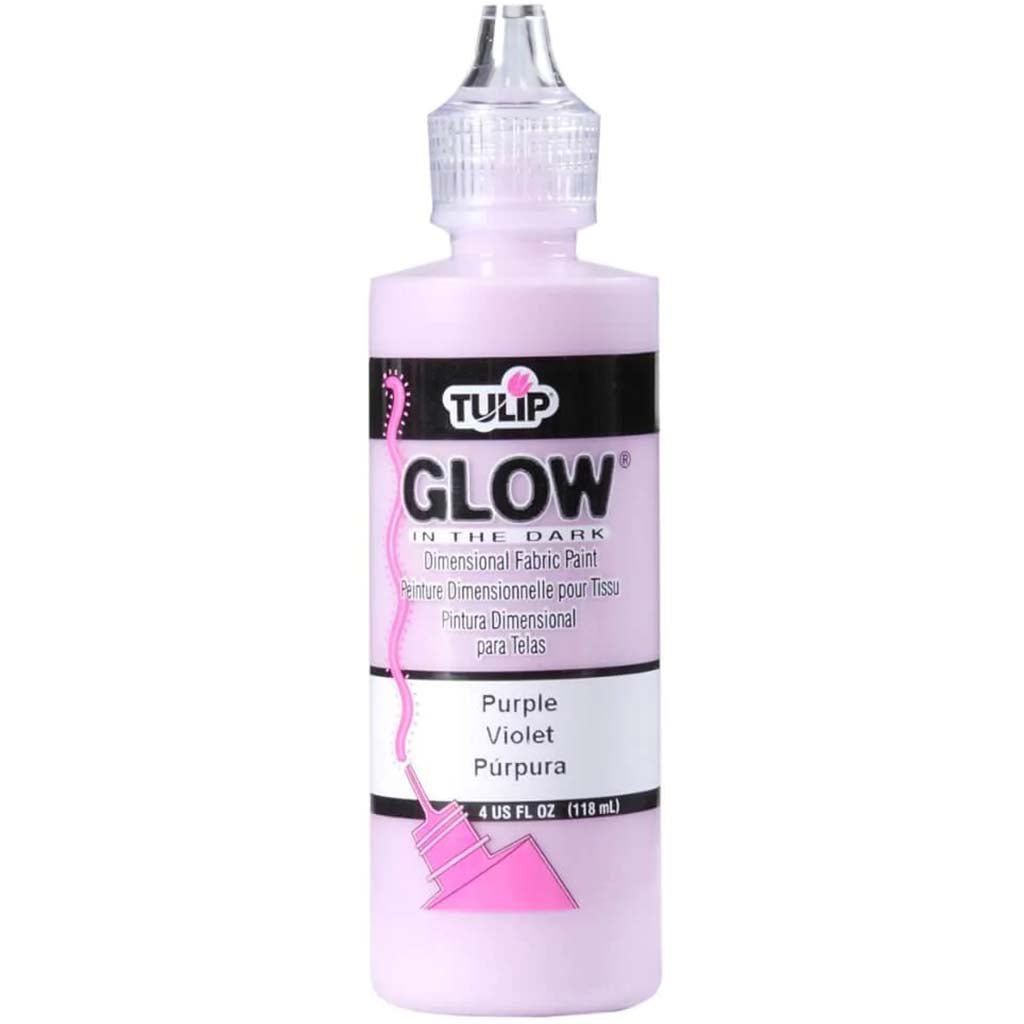 Dimensional Fabric Paint Glow 4oz