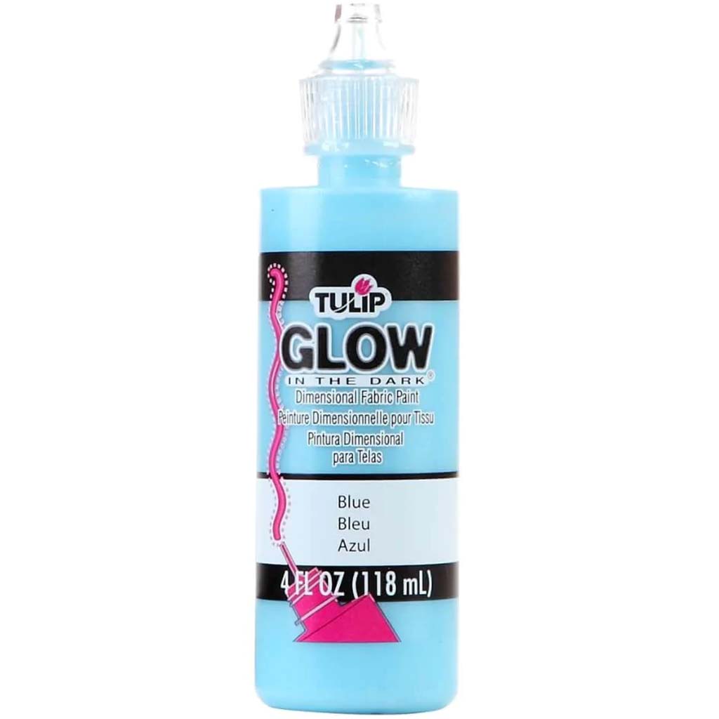 Dimensional Fabric Paint Glow 4oz