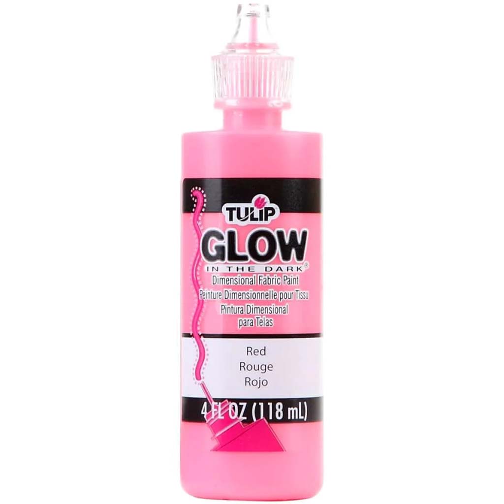 Dimensional Fabric Paint Glow 4oz