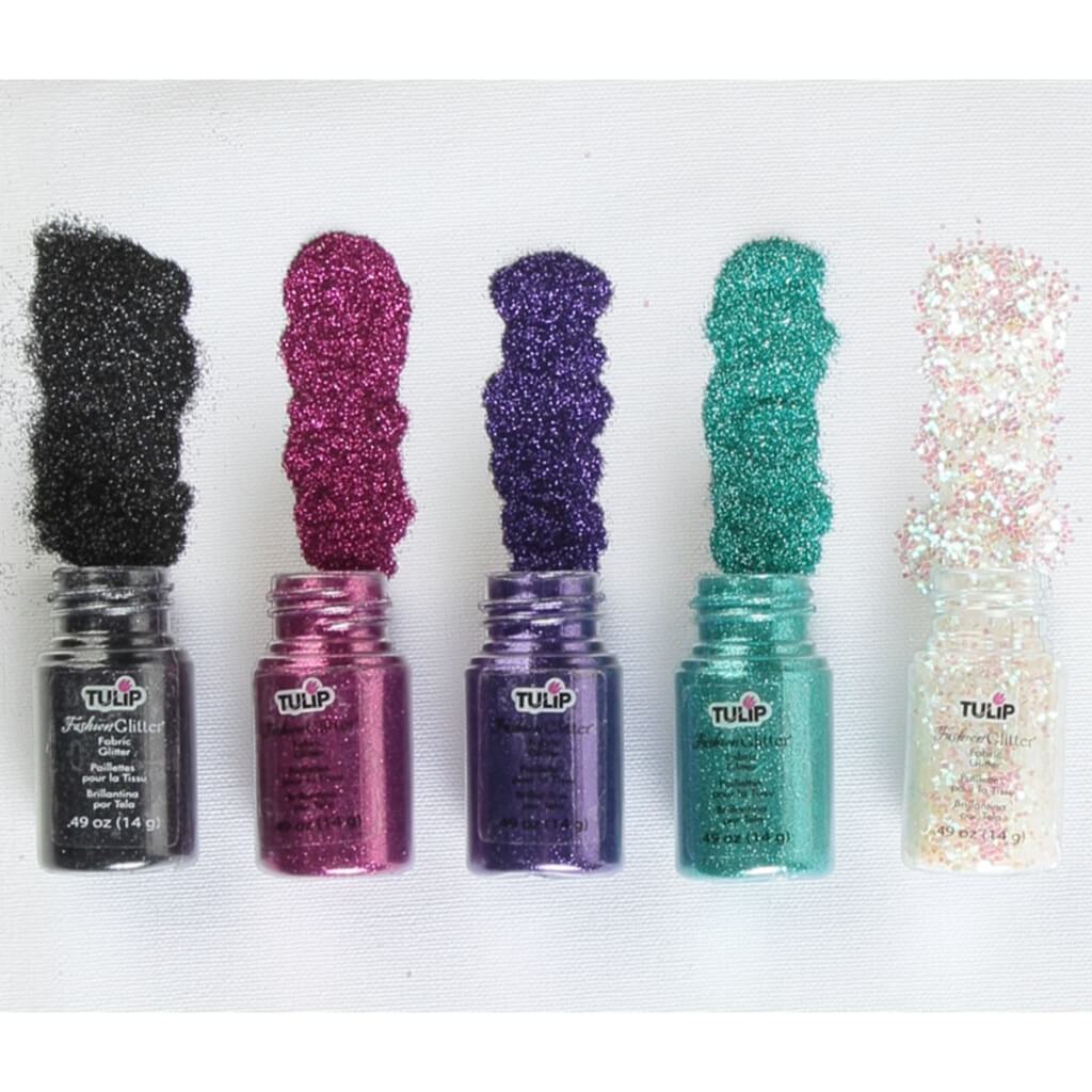 FASHION FABRIC GLITTER VIBRANT 5PK