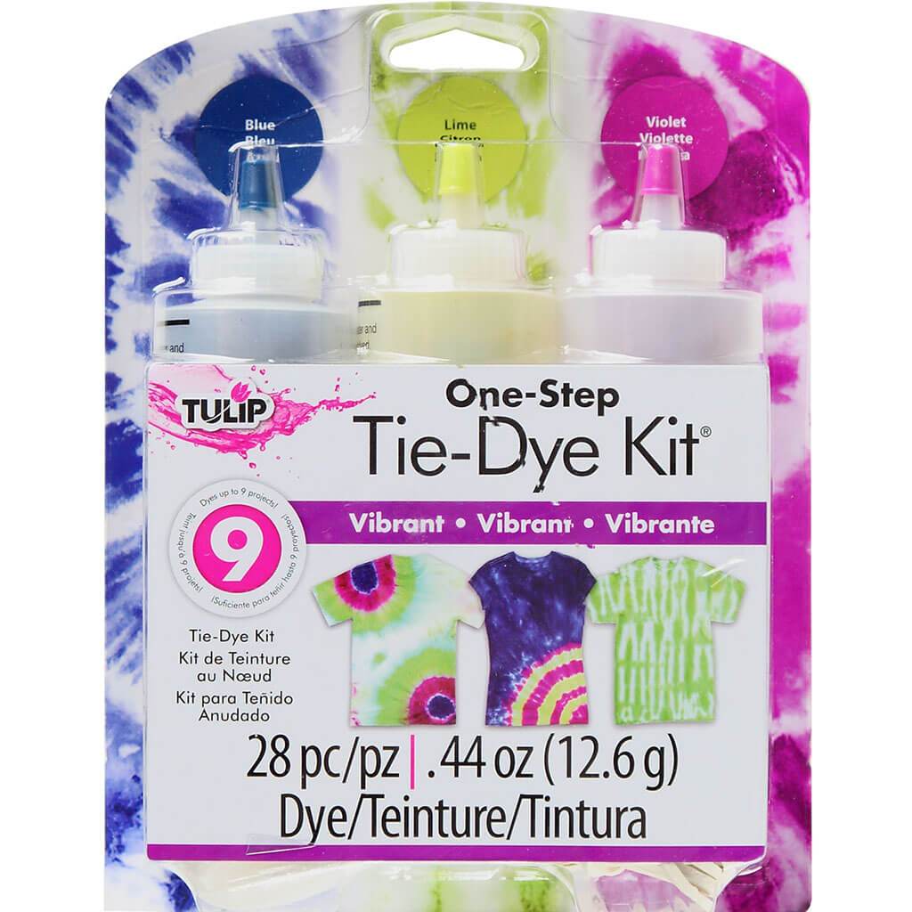 One Step Tie Dye Kit Vibrant