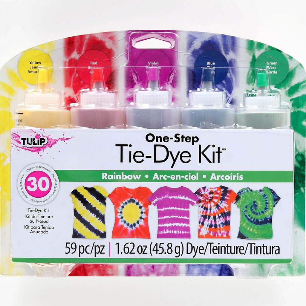 One Step Tie Dye Kit Rainbow