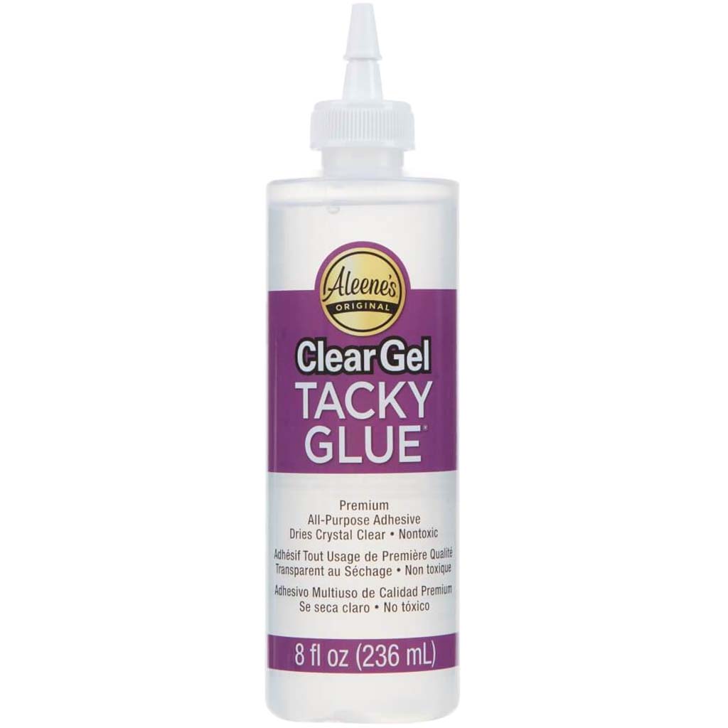 Aleene's Clear Gel Tacky Glue 8oz