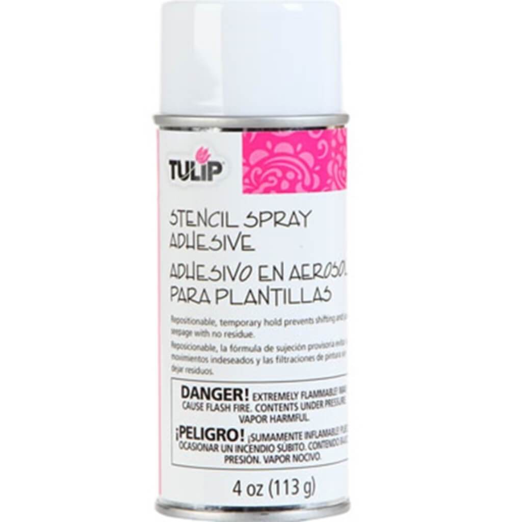 STENCIL SPRAY ADHESIVE 4OZ