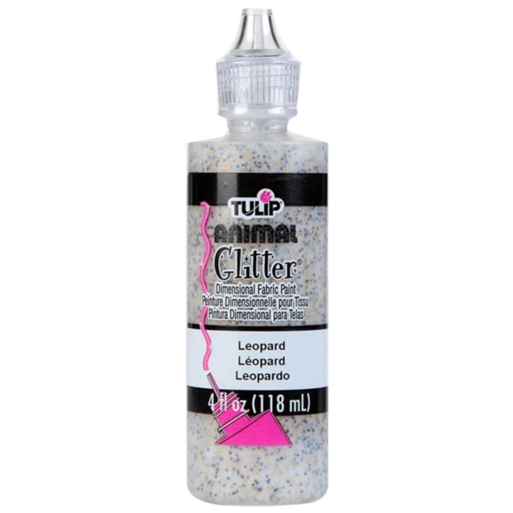 TULIP DIMENSIONAL FABRIC PAINT GLITTER PATRIOT 4OZ