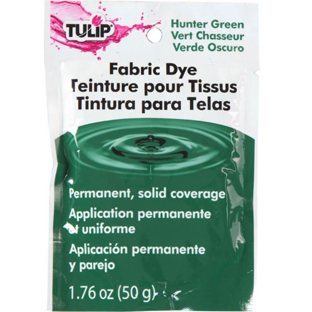 PERMANENT FABRIC DYE HUNTER GREEN