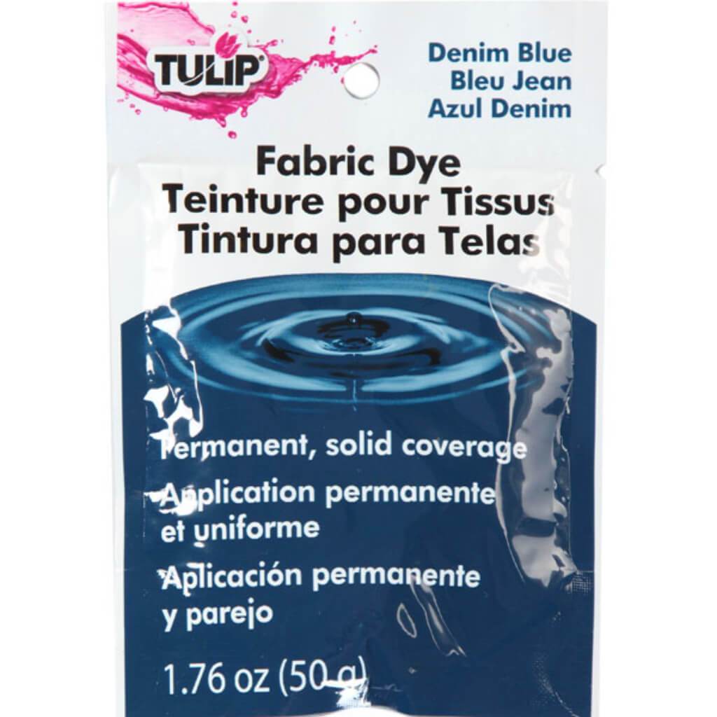 PERMANENT FABRIC DYE DENIM BLUE