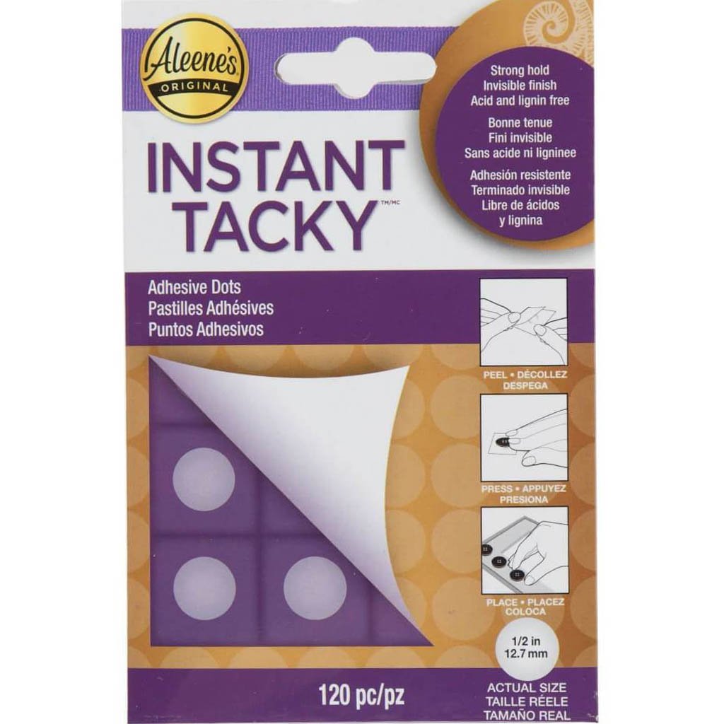 Aleene&#39;s Instant Tacky Adhesive Dots 12.7mm