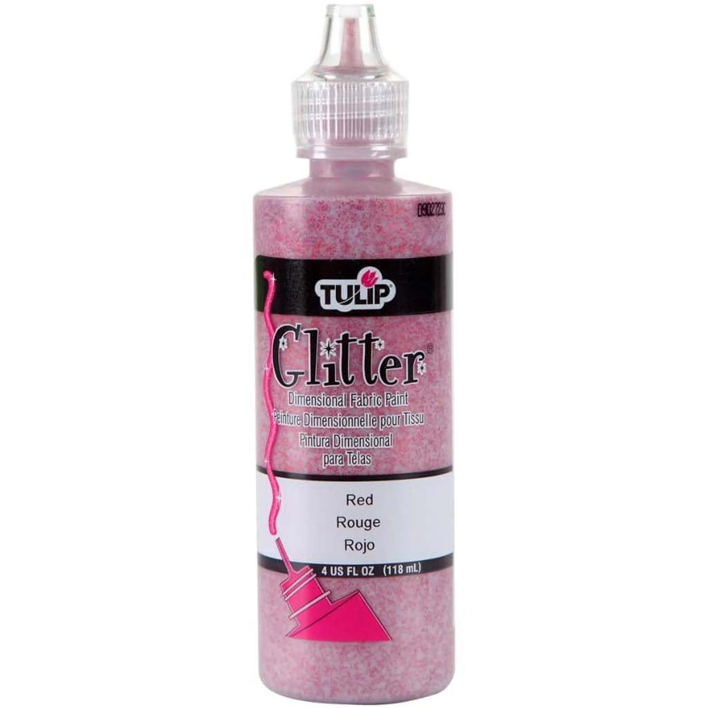 TULIP DIMENSIONAL FABRIC PAINT GLITTER 4OZ