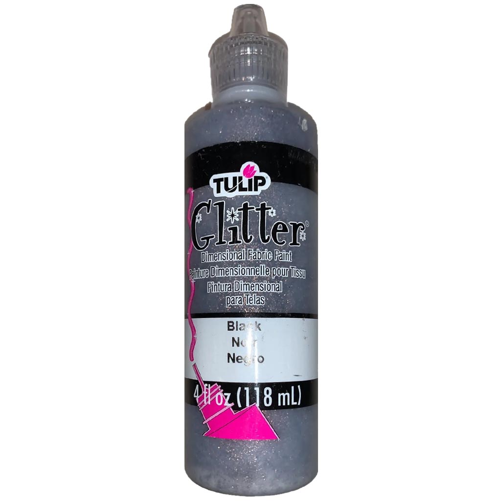 TULIP DIMENSIONAL FABRIC PAINT GLITTER 4OZ