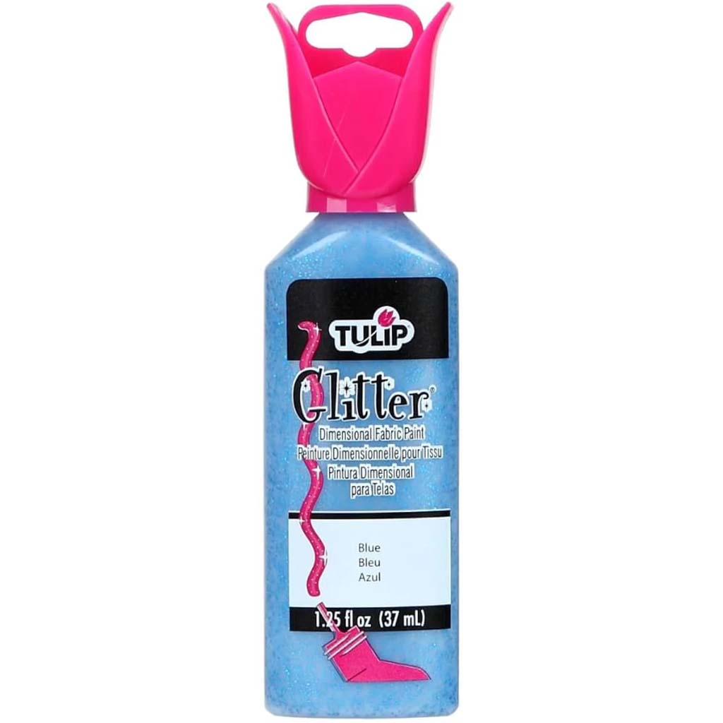 Tulip Dimensional Fabric Paint Glitter 1.25oz