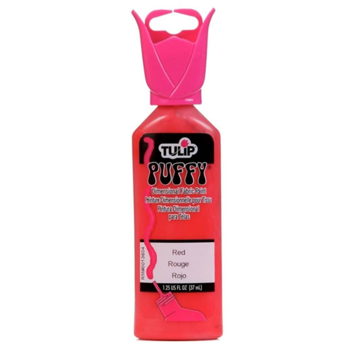 Tulip Dimensional Fabric Paint Puffy 1.25oz Black