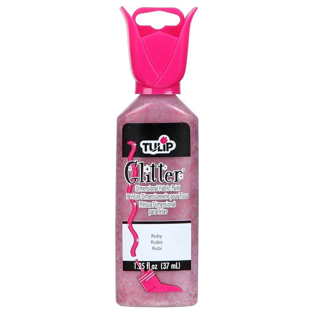 Tulip Dimensional Fabric Paint Glitter 1.25oz