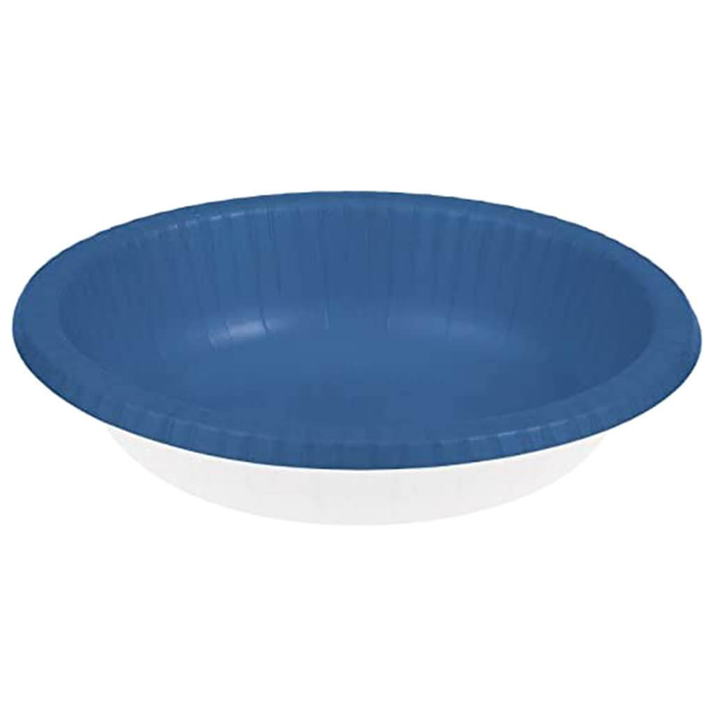 Paper Bowl True Blue 20oz 20ct