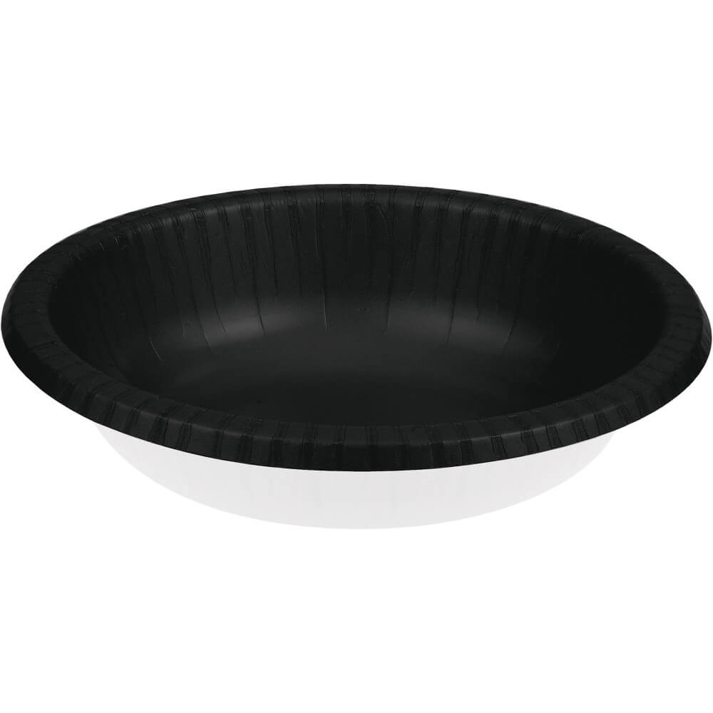 Paper Bowl 20oz 20ct, Black Velvet 