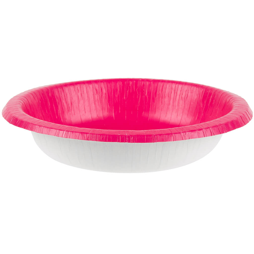 Hot Magenta Bowl Paper 20oz