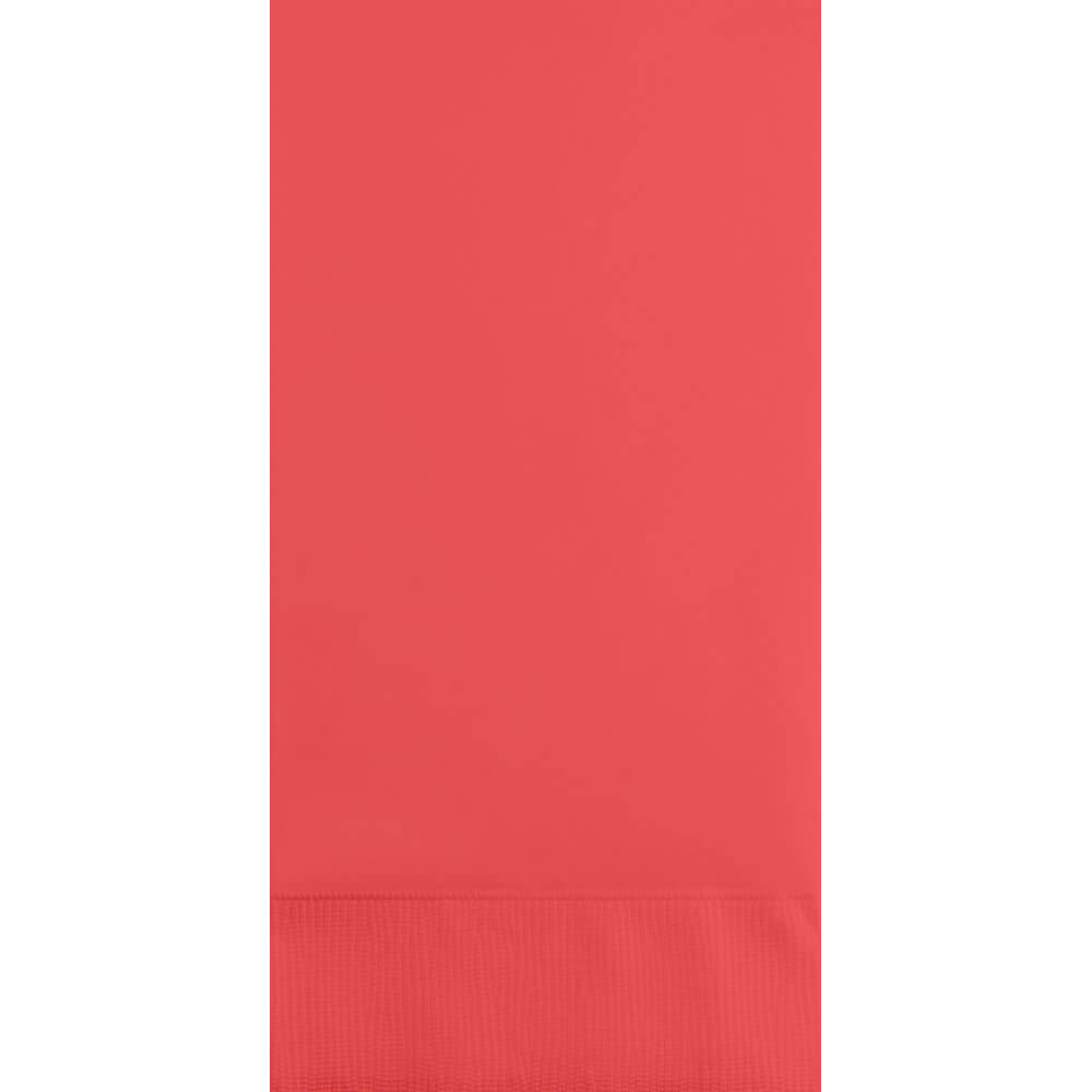 Guest Napkins 3ply 16ct, Coral 