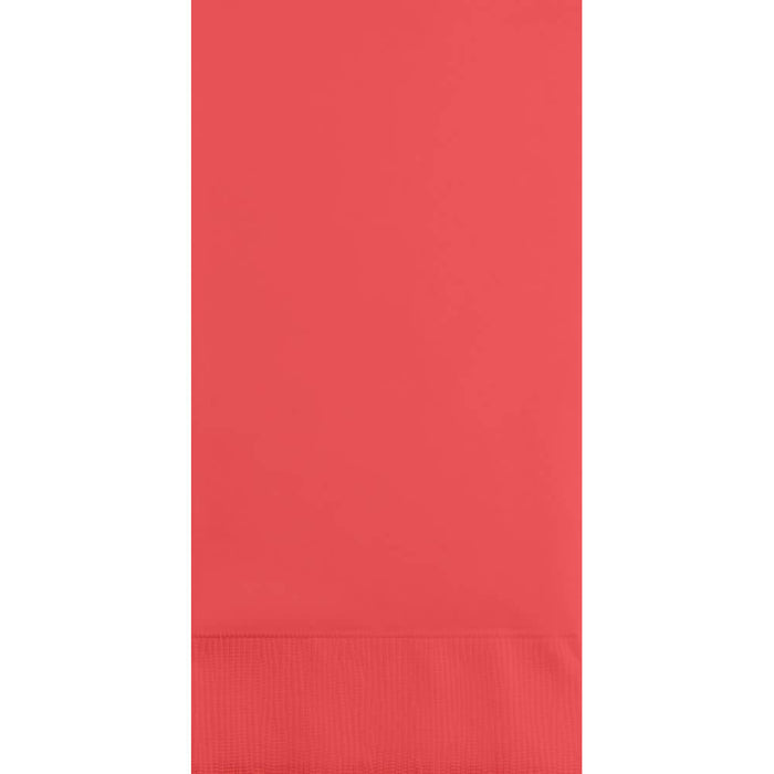 Guest Napkins 3ply 16ct, Coral 