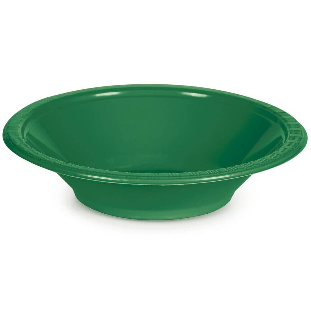 Emerald Green Plastic Bowl 12oz, 